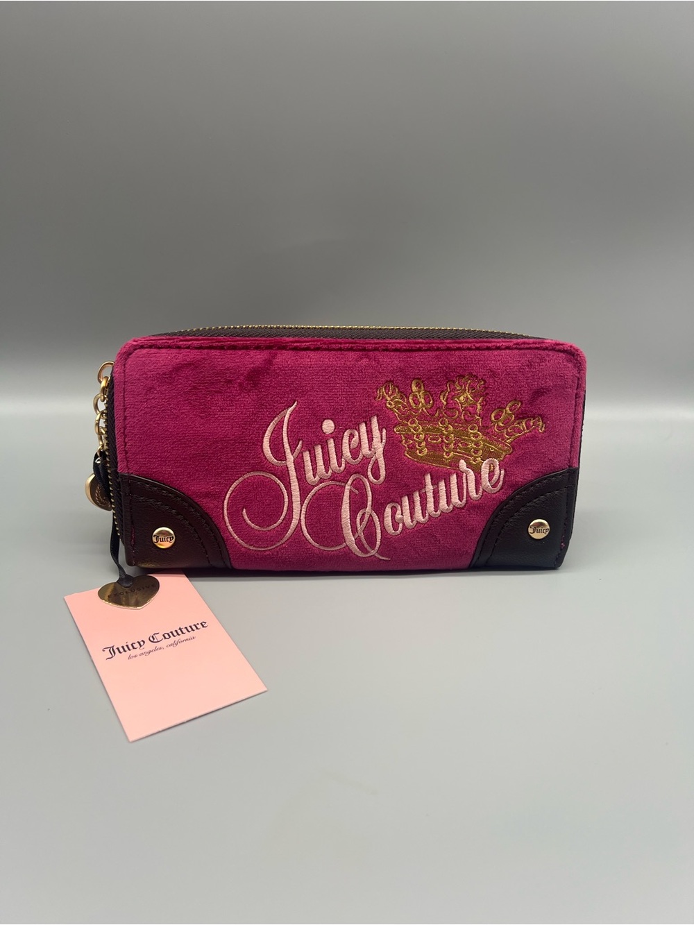 Juicy couture the key to juicy zip around wallet